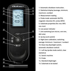 Tykkelsesm�ler med LCD 0 2000um