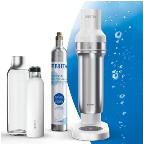 Saturator sodaTRIO hvid