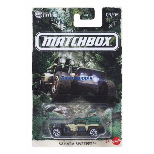 Car Matchbox udstillingsboks 10 stk