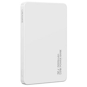 Powerbak 5000mAh 20W induktion Magsafe hvid
