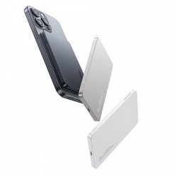 Powerbak 5000mAh 20W induktion Magsafe hvid