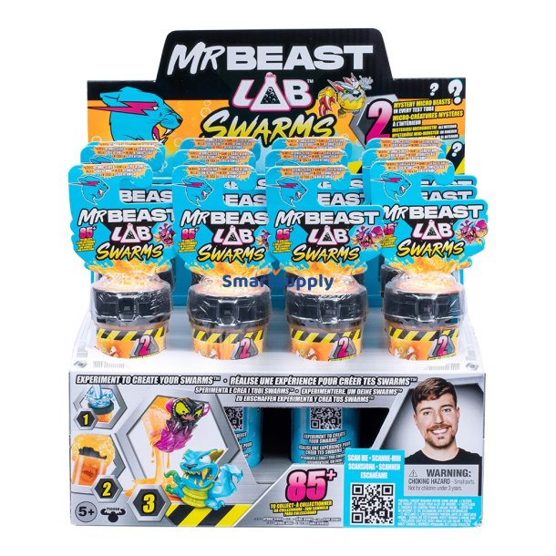 Figur Mr Beast Lab - Swarm tube 2-pak 12 stk