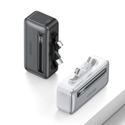 Powerbank 4500mAh 20W USB-C/Lightning gr�