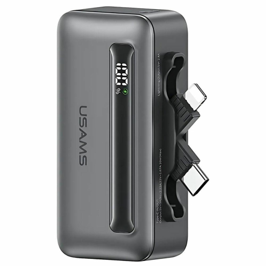 Powerbank 4500mAh 20W USB-C/Lightning gr�