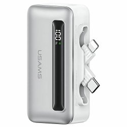 Powerbank 4500mAh 20W USB-C/Lightning s�lv