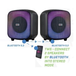 Bluetooth H�jtaler FM/USB PowerCUBE 500