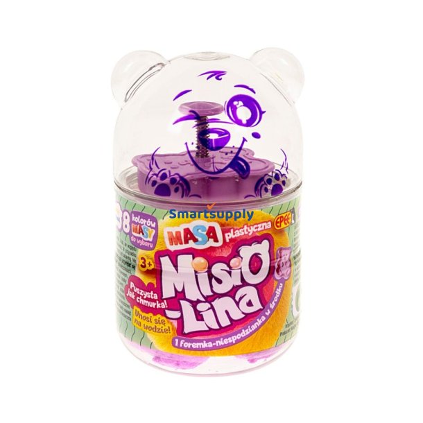 Plastmasse Misiolina 60g 1 form pink