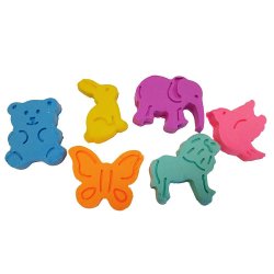 Plastmasse Misiolina 60g 1 form gul