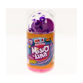 Plastmasse Misiolina 2x50g 2 forme pink violet