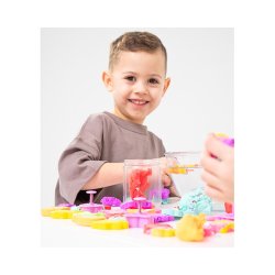 Plastmasse Misiolina 2x50g 2 forme pink violet