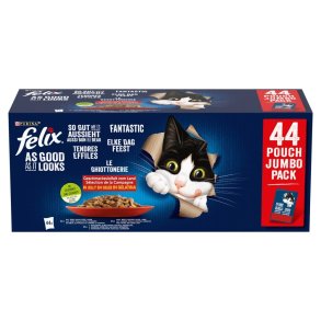 PURINA Felix Fantastic Mix in jelly - vd kattefoder - 44 x 85g