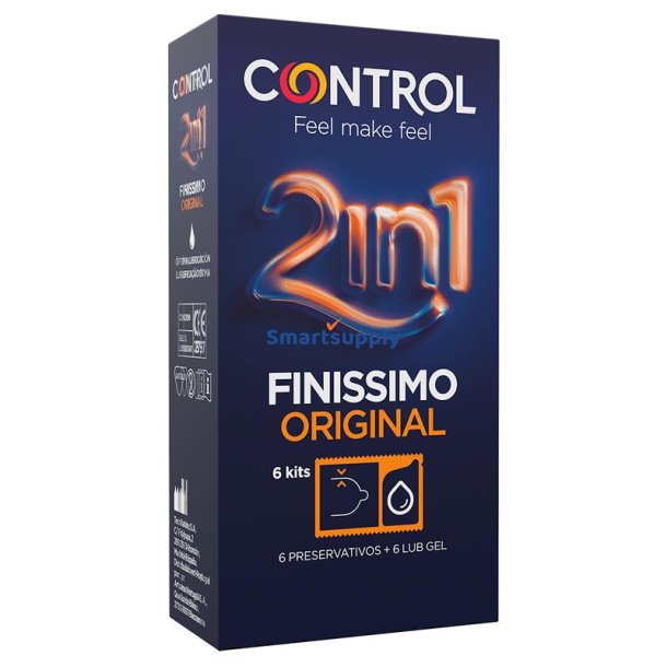 2 in 1 Finissimo Original 6 uds