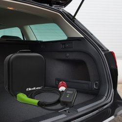 Mobil EV oplader med justerbar 2i1