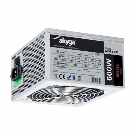 POWER SUPPLY ATX 600W B1