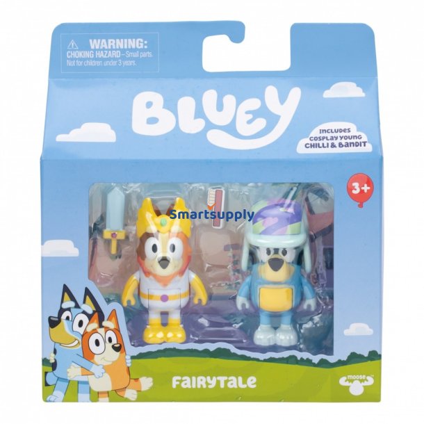 Figurer Bluey Eventyrkarakterer 2-pak
