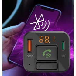 FM transmitter med BT