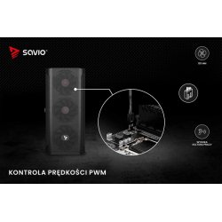 Fan BLADE 120mm 4-pin SAVIO