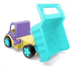Vehicle Giant dump truck lilla og turkis