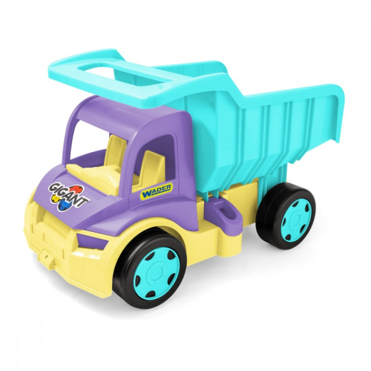 Vehicle Giant dump truck lilla og turkis