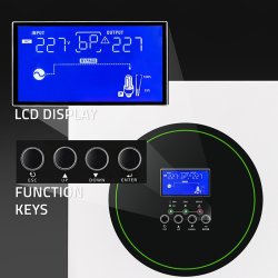 Off Grid sol inverter 6.2kVA 6.2kW 120A MPPT