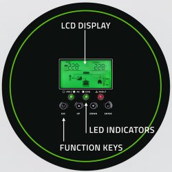 Solar Inverter Off Grid 3500W 100A 24V MPPT