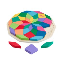 Tr� Mandala Puslespil