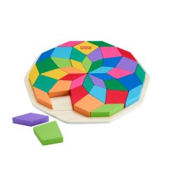 Tr� Mandala Puslespil