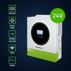 Solcelleinverter Off Grid 3500W 100A 24V MPPT BMS