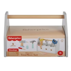 Drewniana skrzynka z narzdziami