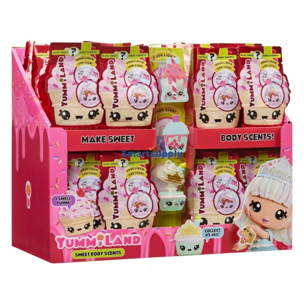 Figur Yummiland Num Noms Display 24 stk