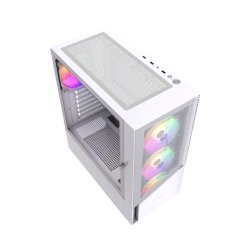 PC kabinet Midi Tower Fornax 4300 ATX hvid