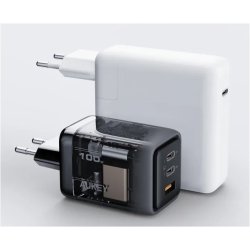 Comet Mix 3 V�goplader PA-C5 3xUSB (2xUSB-C og 1xUSB-A) 100W 5A QC5.0 PD3.0 AFC PPS FCP SCP