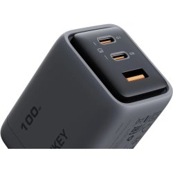 Comet Mix 3 V�goplader PA-C5 3xUSB (2xUSB-C og 1xUSB-A) 100W 5A QC5.0 PD3.0 AFC PPS FCP SCP