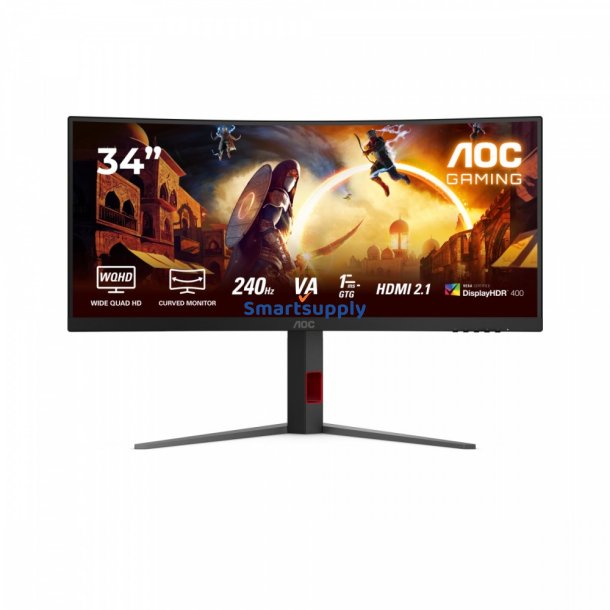 Monitor CU34G4Z 34 tommer 240Hz Buet VA HDMIx2 DP HAS
