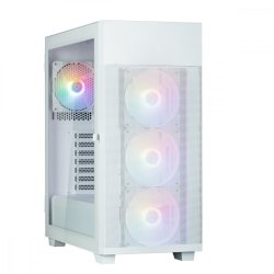 ZALMAN S5 NEO Hvid ATX Mid Tower FRGB Bl�ser x4