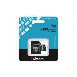 microSD 1TB CanvasGo! Plus 200MB/s A2 U3 V30 + adapter