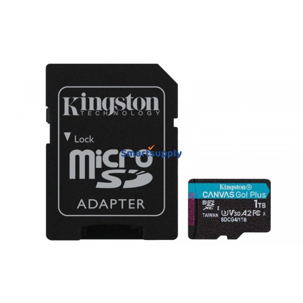 microSD 1TB CanvasGo! Plus 200MB/s A2 U3 V30 + adapter