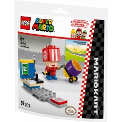 Bricks Super Mario 30702 Mario Kart - Toad (Pit Crew)