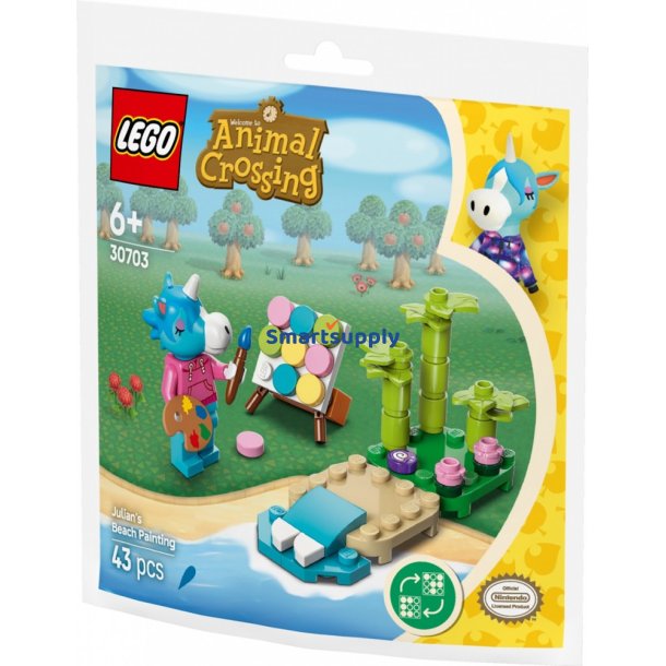 Bricks Animal Crossing 30703 Julians Strand Maleri