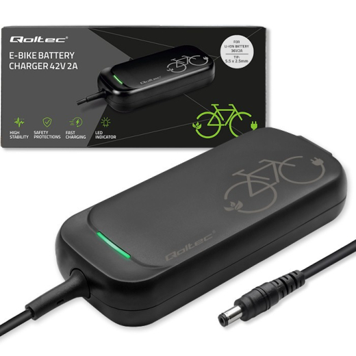 Lader til ebike 36V 42V 2A 5.5x2.5