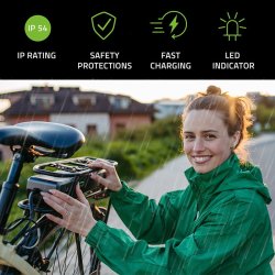 Lader til ebike 36V 42V 2A 5.5x2.5