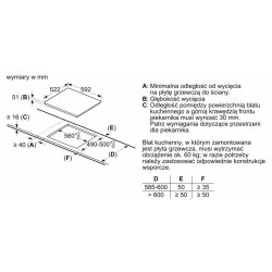 PUE611BB5E Kogeplade Induktions