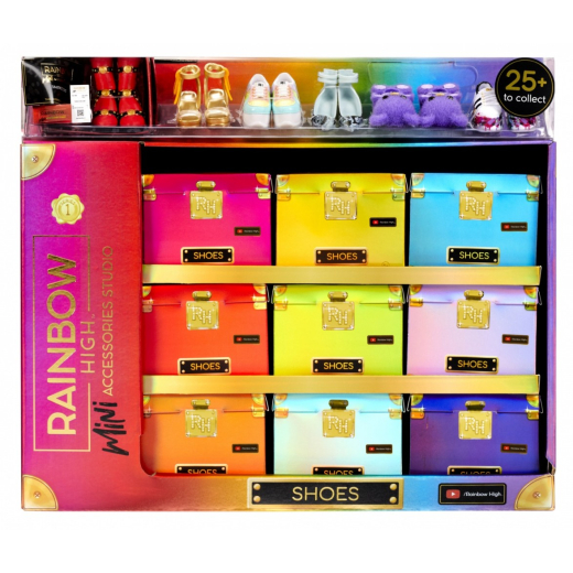 Accessories Rainbow High Sko Display 27 stk.