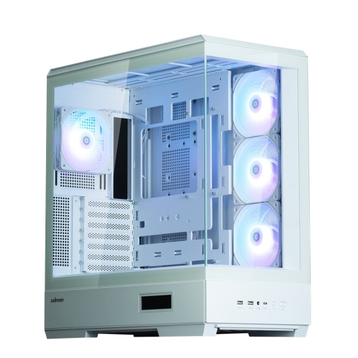 ZALMAN P50 DS HVID Mid-Tower 4x ARGB Ventilatorer