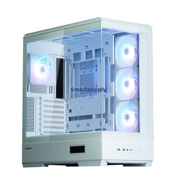 ZALMAN P50 DS HVID Mid-Tower 4x ARGB Ventilatorer