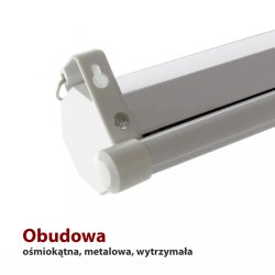 Manual Sk�rm 1:1 96 " 244x244cm MS-96 1:1