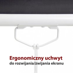 Manual Sk�rm 1:1 96 " 244x244cm MS-96 1:1