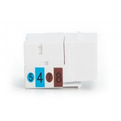 CAT 6, Class E K keystone modul uden sk�rm