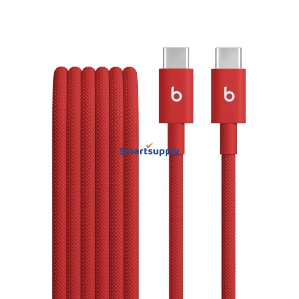 Kabel Beats USB C til C 1,5m Rapid Red