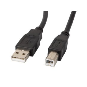 Kabel USB 2.0 AM-BM 5M sort